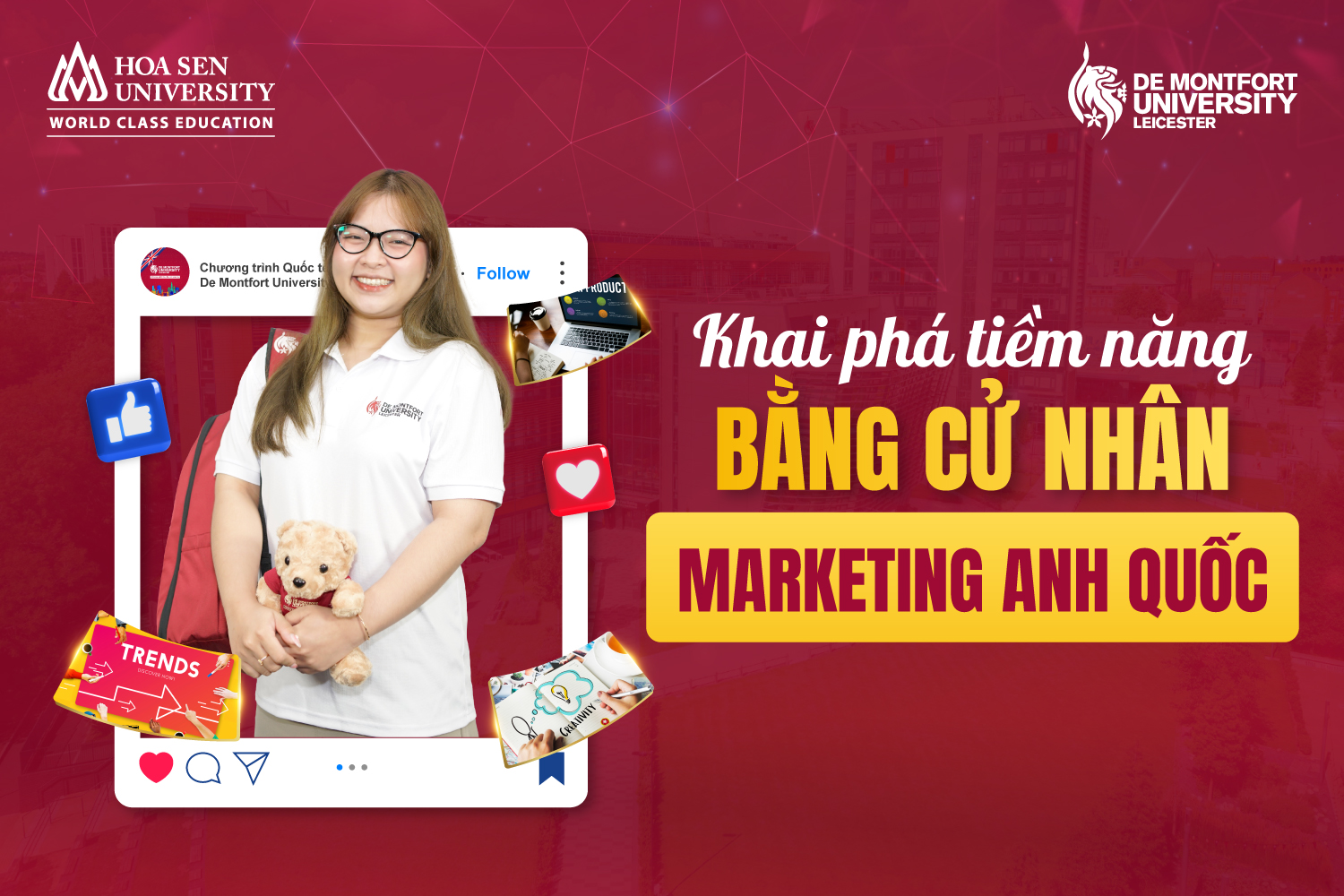 Khám phá tiềm năng bằng cử nhân Marketing Anh Quốc