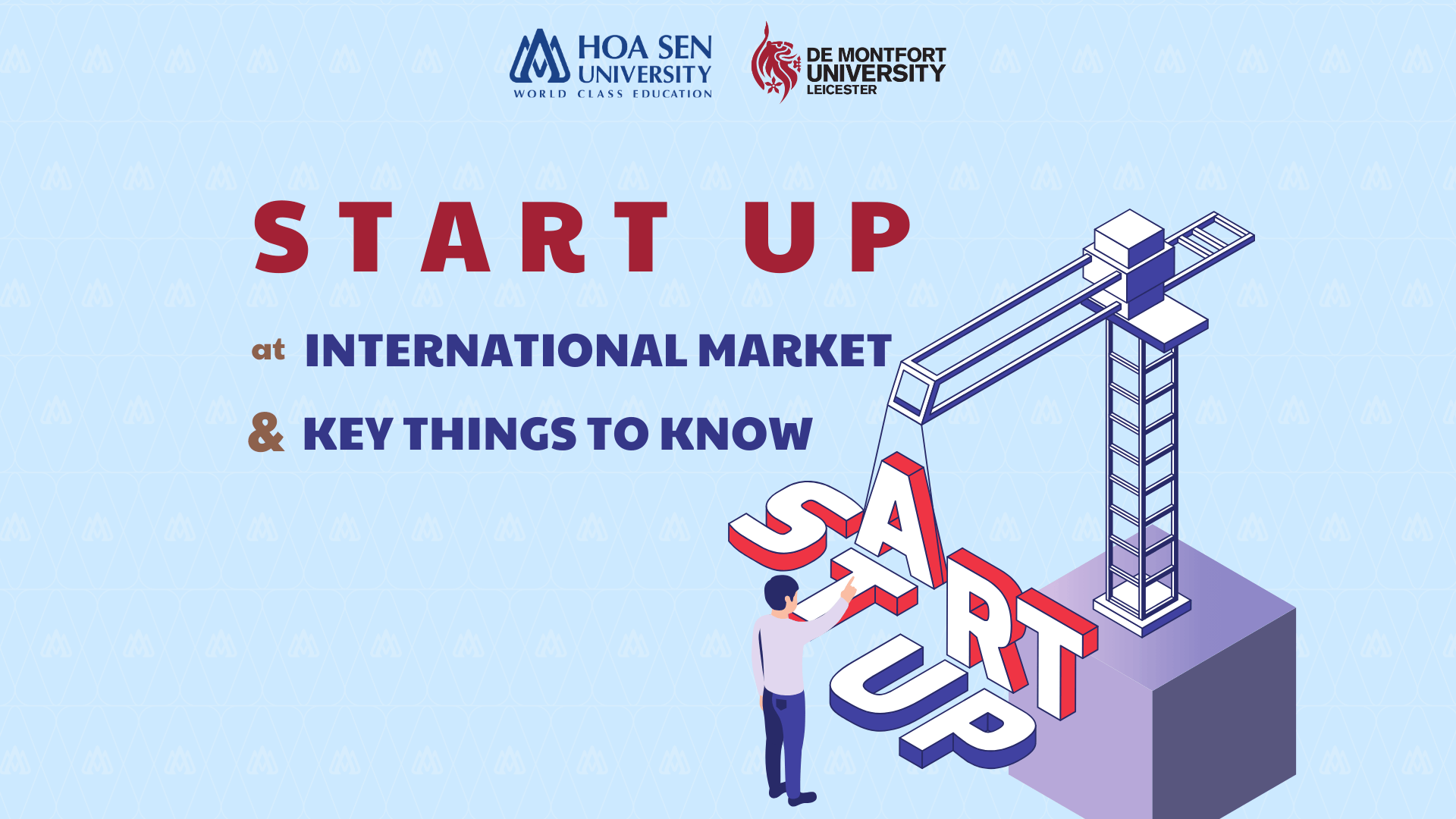 Start up at the international market and key things to know