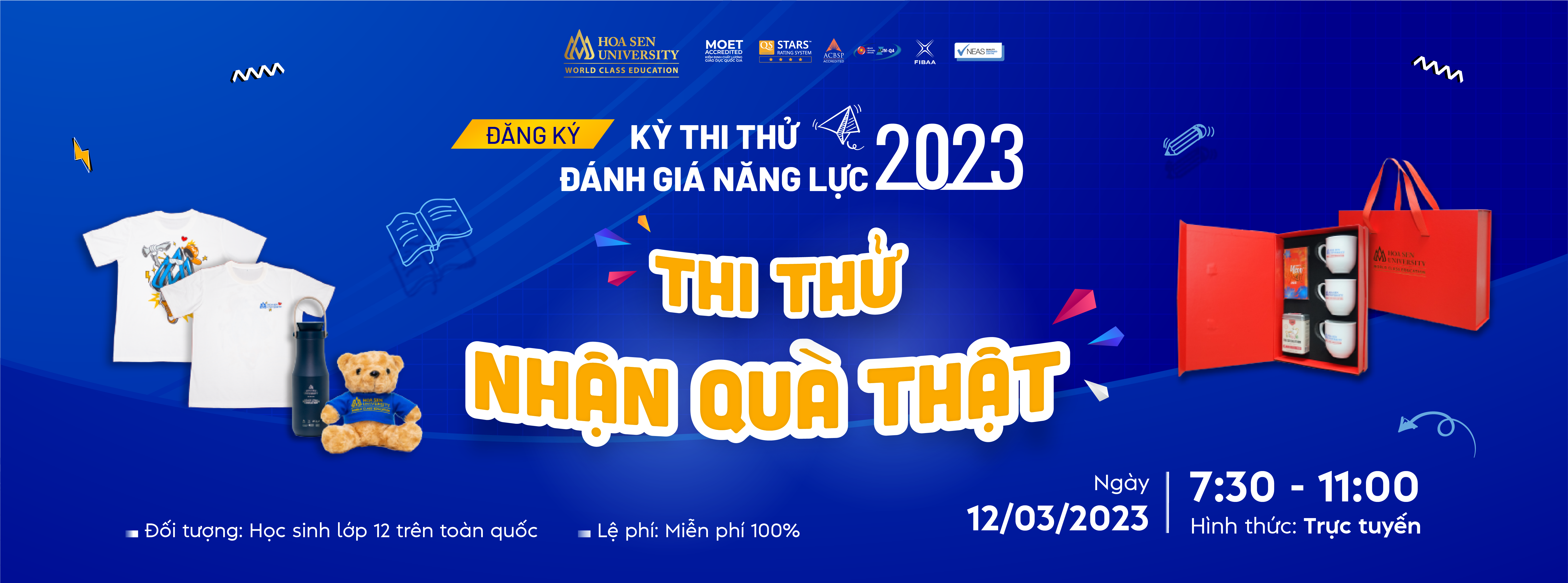 Đại học Hoa Sen tổ chức thi thử kỳ thi dánh giá năng lực