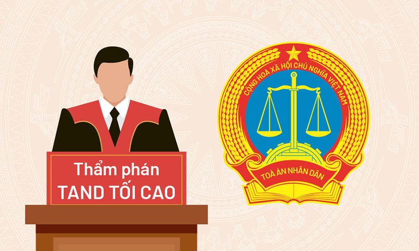 Mức lương thẩm phán dựa vào từng cấp bậc